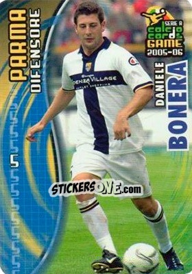 Sticker Daniele Bonera - Serie A 2005-2006. Calcio cards game n. 132 - Panini