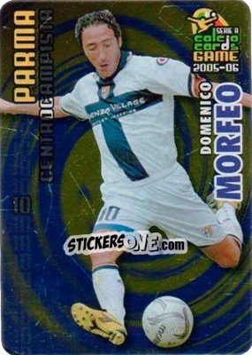 Sticker Domenico Morfeo - Serie A 2005-2006. Calcio cards game n. 137 - Panini