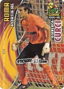 Sticker Gianluca Curci - Serie A 2005-2006. Calcio cards game n. 151 - Panini