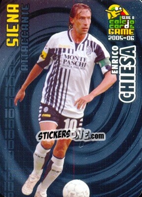 Cromo Enrico Chiesa - Serie A 2005-2006. Calcio cards game - Panini