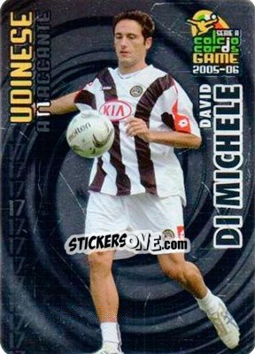 Sticker David Di Michele - Serie A 2005-2006. Calcio cards game - Panini