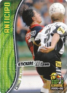 Sticker Anticipo - Serie A 2005-2006. Calcio cards game - Panini