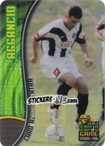 Sticker Antonio Di Natale - Aggancio - Serie A 2005-2006. Calcio cards game n. 218 - Panini