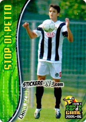 Sticker Felipe - Stop Di Petto - Serie A 2005-2006. Calcio cards game n. 219 - Panini