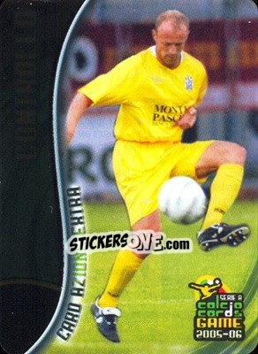Sticker Controllo - Serie A 2005-2006. Calcio cards game - Panini