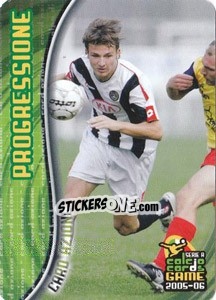 Sticker Progressione - Serie A 2005-2006. Calcio cards game n. 243 - Panini