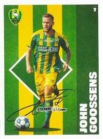 Figurina John Goossens - Eredivisie 2020-2021 n. 7 - Ah