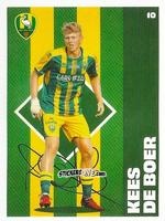 Figurina Kees de Boer - Eredivisie 2020-2021 n. 10 - Ah
