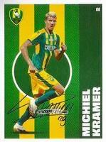 Figurina Michiel Kramer - Eredivisie 2020-2021 n. 11 - Ah
