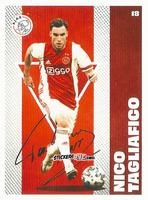 Cromo Nico Tagliafico - Eredivisie 2020-2021 n. 18 - Ah