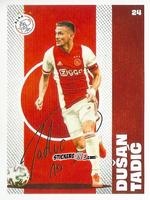 Sticker Dusan Tadic - Eredivisie 2020-2021 n. 24 - Ah