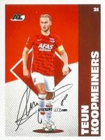 Figurina Teun Koopmeiners - Eredivisie 2020-2021 n. 31 - Ah