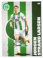 Figurina Jorgen Strand Larsen - Eredivisie 2020-2021 n. 83 - Ah