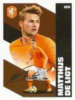 Figurina Matthijs de Ligt - Eredivisie 2020-2021 n. 129 - Ah