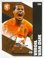 Cromo Virgil van Dijk - Eredivisie 2020-2021 n. 130 - Ah