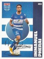 Sticker Immanuel Pherai - Eredivisie 2020-2021 n. 153 - Ah