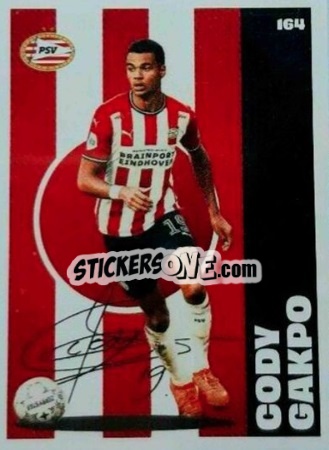 Sticker Cody Gakpo - Eredivisie 2020-2021 n. 164 - Ah