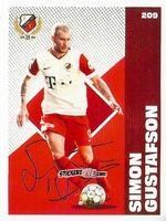Figurina Simon Gustafson - Eredivisie 2020-2021 n. 209 - Ah