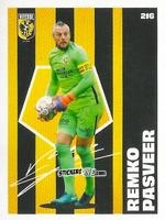 Cromo Remko Pasveer - Eredivisie 2020-2021 n. 216 - Ah