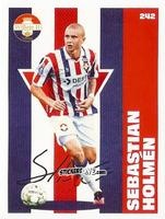 Figurina Sebastian Holmen - Eredivisie 2020-2021 n. 242 - Ah