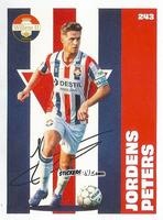 Figurina Jordens Peters - Eredivisie 2020-2021 n. 243 - Ah