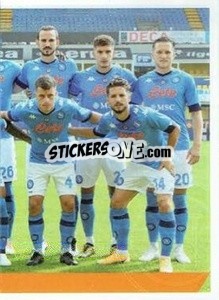 Sticker Formazione 2020/2022 - SSC Napoli 2020-2021 - Erredi Galata Edizioni