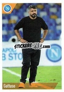 Sticker Gattuso - SSC Napoli 2020-2021 - Erredi Galata Edizioni