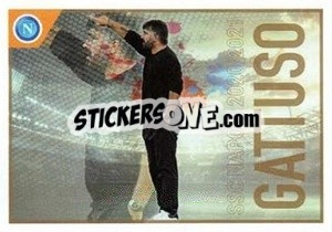 Sticker Gattuso - SSC Napoli 2020-2021 - Erredi Galata Edizioni