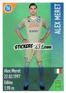 Sticker Meret - SSC Napoli 2020-2021 - Erredi Galata Edizioni