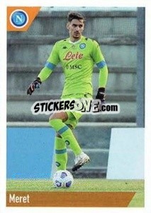 Sticker Meret - SSC Napoli 2020-2021 n. 20 - Erredi Galata Edizioni
