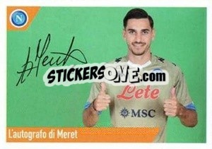 Sticker Meret - SSC Napoli 2020-2021 - Erredi Galata Edizioni