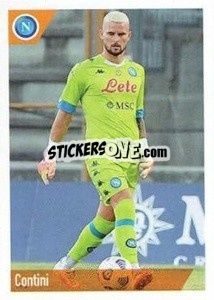 Sticker Contini - SSC Napoli 2020-2021 - Erredi Galata Edizioni