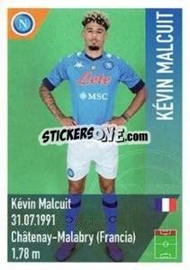 Sticker Malcuit - SSC Napoli 2020-2021 n. 30 - Erredi Galata Edizioni