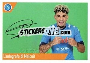 Sticker Malcuit - SSC Napoli 2020-2021 n. 33 - Erredi Galata Edizioni