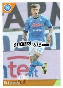 Sticker Di Lorenzo - SSC Napoli 2020-2021 n. 51 - Erredi Galata Edizioni
