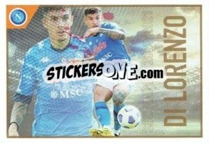 Sticker Di Lorenzo - SSC Napoli 2020-2021 - Erredi Galata Edizioni