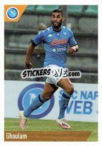 Sticker Ghoulam - SSC Napoli 2020-2021 - Erredi Galata Edizioni