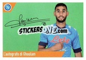 Sticker Ghoulam - SSC Napoli 2020-2021 - Erredi Galata Edizioni