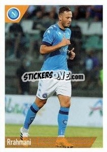 Sticker Rrahmani - SSC Napoli 2020-2021 - Erredi Galata Edizioni