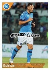 Figurina Rrahmani - SSC Napoli 2020-2021 - Erredi Galata Edizioni