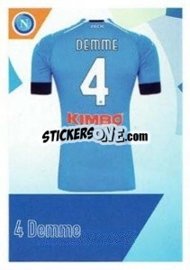 Sticker Demme - SSC Napoli 2020-2021 n. 88 - Erredi Galata Edizioni