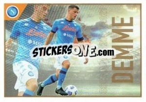 Sticker Demme - SSC Napoli 2020-2021 - Erredi Galata Edizioni