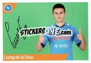 Figurina Elmas - SSC Napoli 2020-2021 - Erredi Galata Edizioni