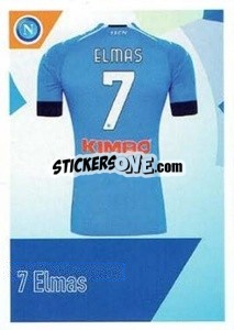 Sticker Elmas - SSC Napoli 2020-2021 n. 100 - Erredi Galata Edizioni