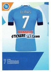 Sticker Elmas - SSC Napoli 2020-2021 - Erredi Galata Edizioni