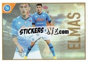 Sticker Elmas - SSC Napoli 2020-2021 - Erredi Galata Edizioni