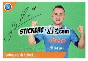 Sticker Lobotka - SSC Napoli 2020-2021 n. 117 - Erredi Galata Edizioni