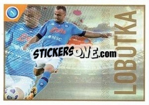 Sticker Lobotka - SSC Napoli 2020-2021 n. 118 - Erredi Galata Edizioni