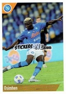 Sticker Osimhen - SSC Napoli 2020-2021 n. 123 - Erredi Galata Edizioni