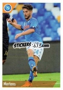 Sticker Mertens - SSC Napoli 2020-2021 n. 135 - Erredi Galata Edizioni